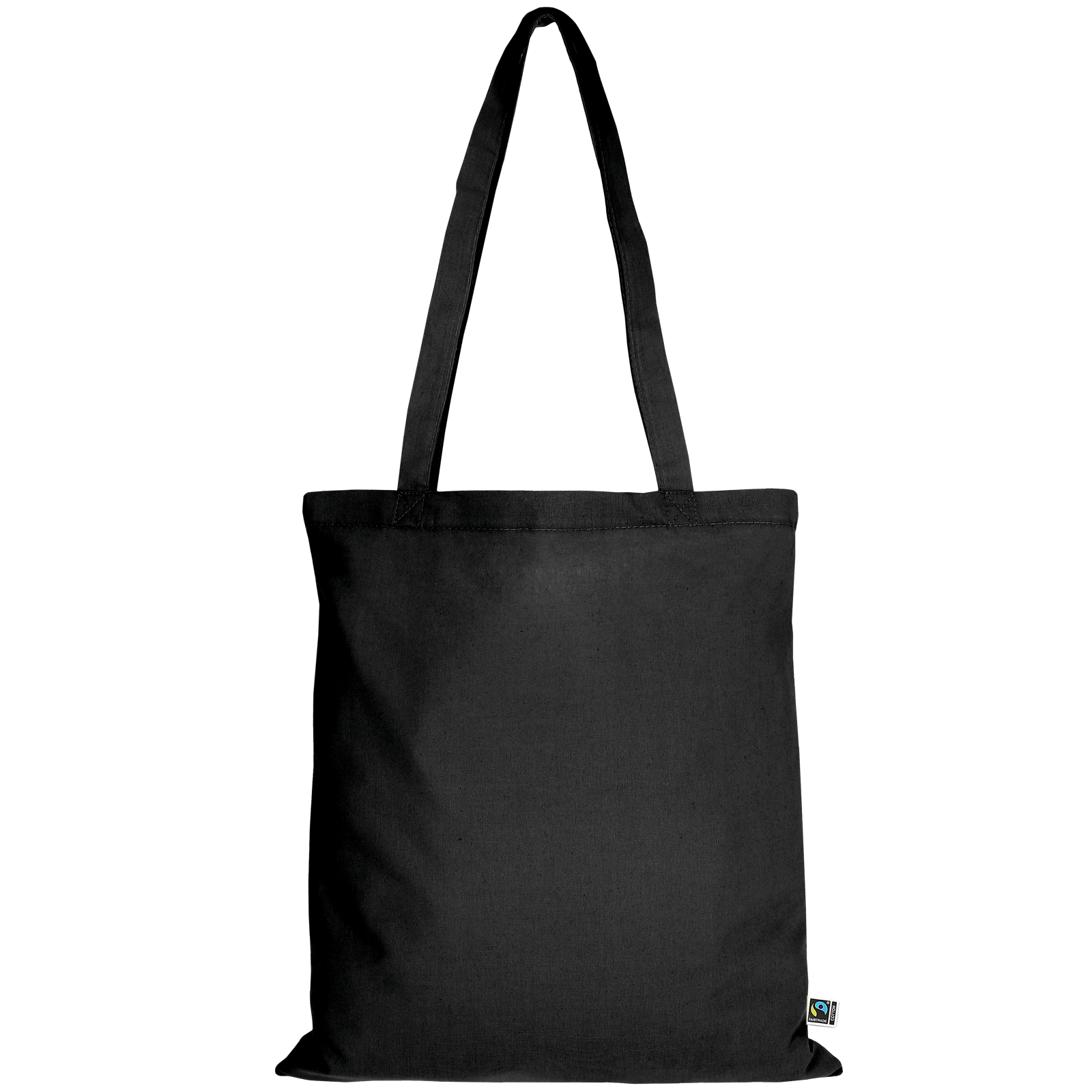 TEXXILLA Tasche aus Fairtrade-zertifizierter Baumwolle mit zwei langen Henkeln