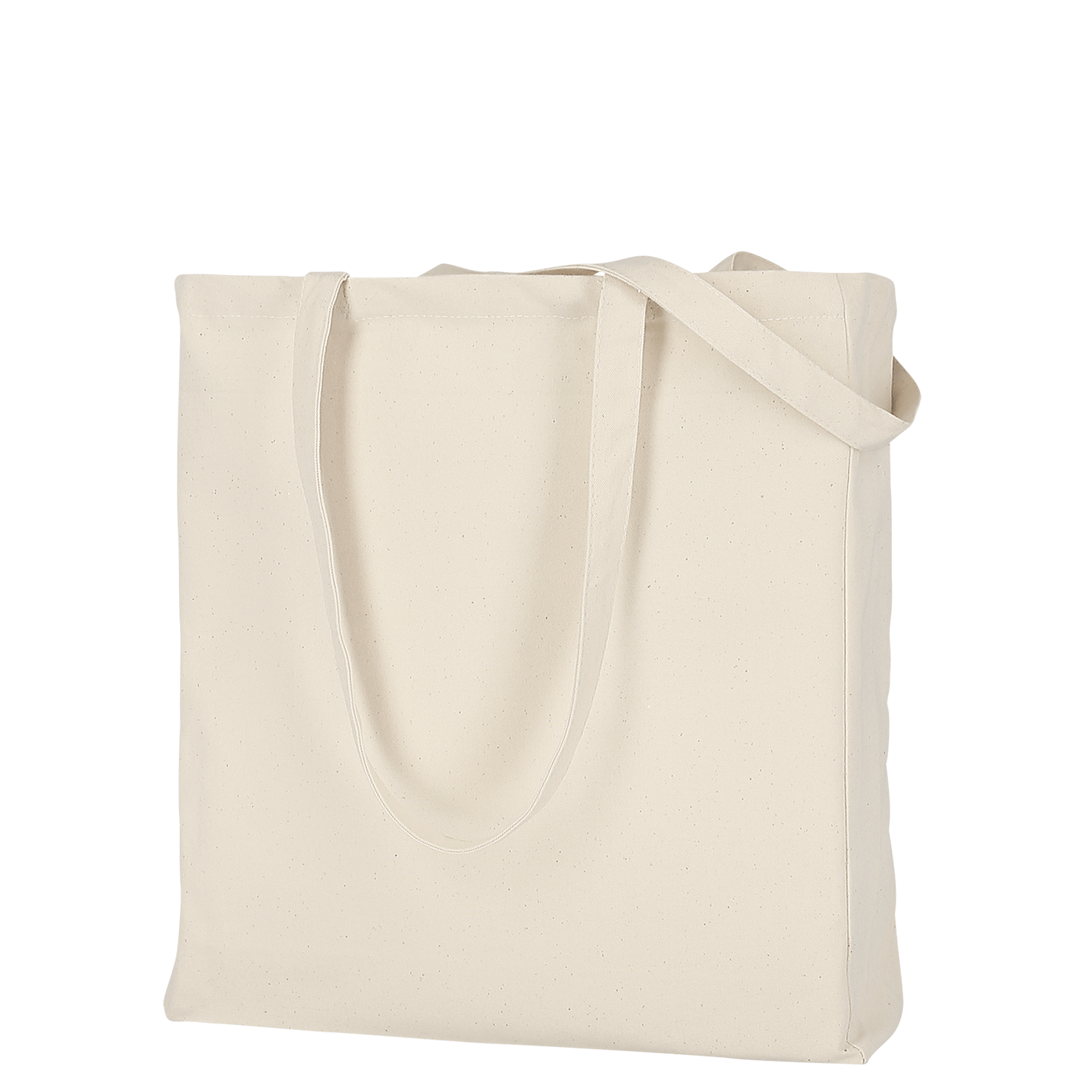 TEXXILLA Canvas-Tasche CLASSIC mit zwei langen Henkeln, Boden- und Seitenfalte