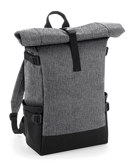  Block Roll-Top Backpack
