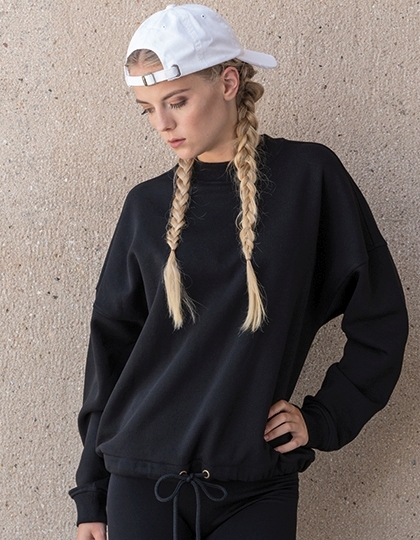 Sweat Shirts Ladies� Oversize Crewneck