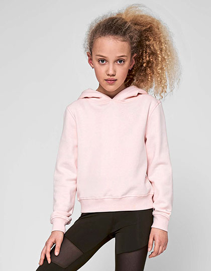  Girls Cropped Sweat Hoody