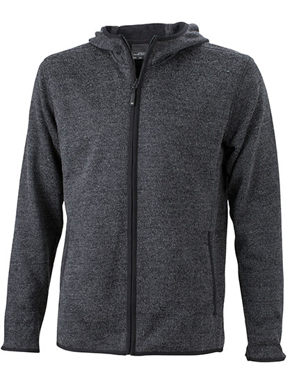 Men�s Knitted Fleece Hoody