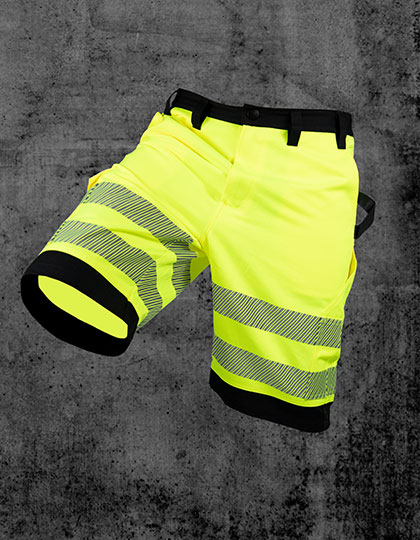  EOS Hi-Vis Workwear Shorts With Printing Areas