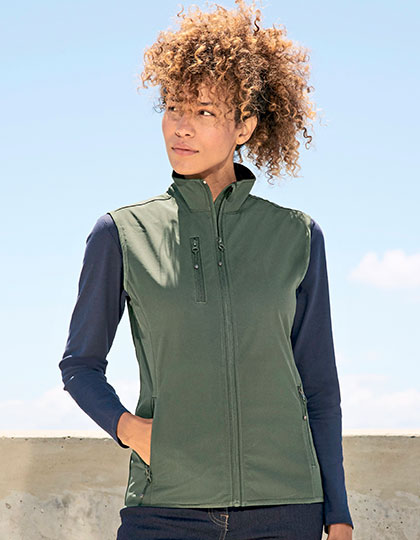 Women�s Falcon Zipped Softshell Bodywarmer