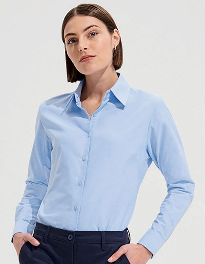 Women�s Oxford-Blouse Embassy Long Sleeve