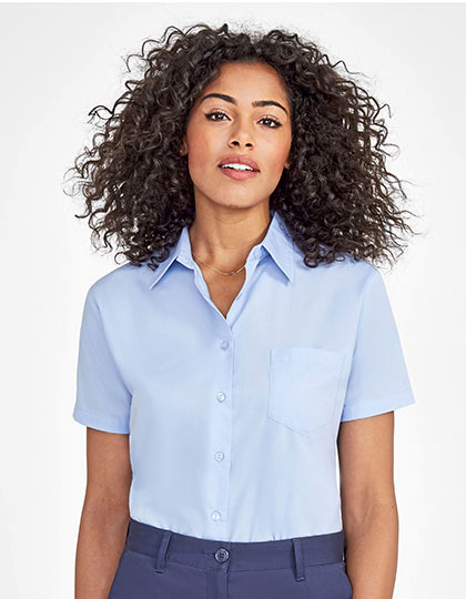 Popeline-Blouse Escape Short Sleeve