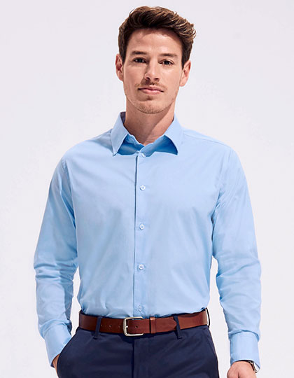 Men�s Stretch-Shirt Brighton Long Sleeve
