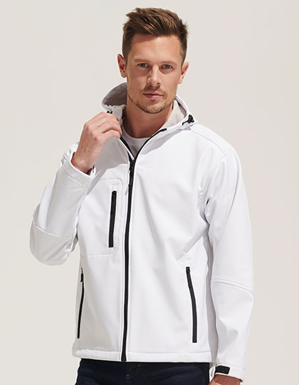Men�s Hooded Softshell Jacket Replay