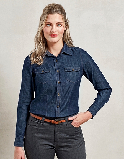 Women�s Jeans Stitch Denim Shirt