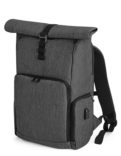  Q-Tech Charge Roll-Top Backpack