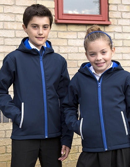 Junior TX Performance Hooded Soft Shell Jacket