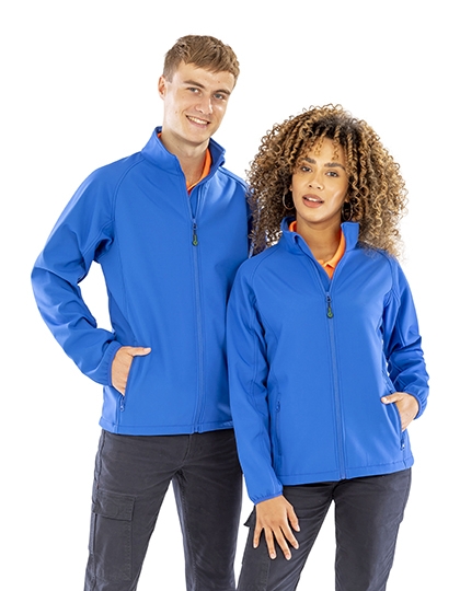 Men�s Recycled 2-Layer Printable Softshell Jacket