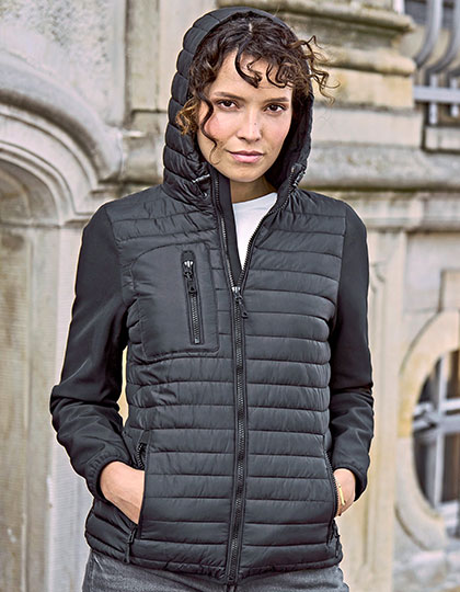 Women�s Hooded Crossover Jacket