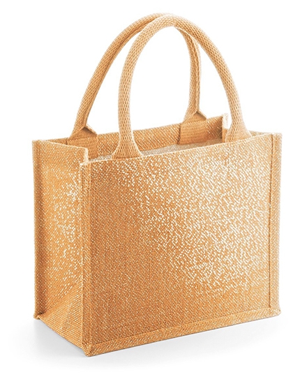 Baumwoll- & PP-Taschen Shimmer Jute Mini Gift Bag