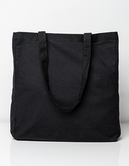 Baumwoll- & PP-Taschen Cotton Bag Side Fold Long Handles