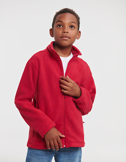 Kids Full Zip Outdoor Fleece